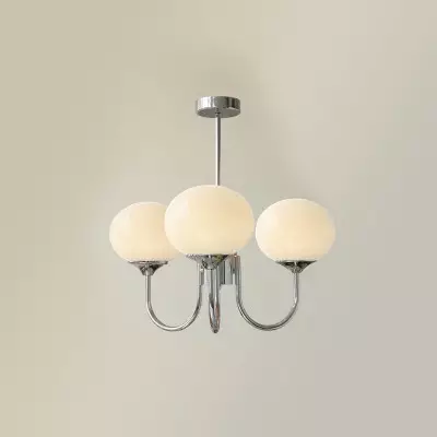 Nordic Bauhaus Glass Marshmallow Chandelier S168