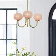 Nordic Bauhaus Szklany Żyrandol Marshmallow S168