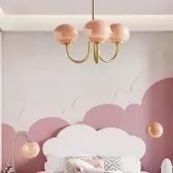 Nordic Bauhaus Szklany Żyrandol Marshmallow S168