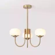 Nordic Bauhaus Szklany Żyrandol Marshmallow S168