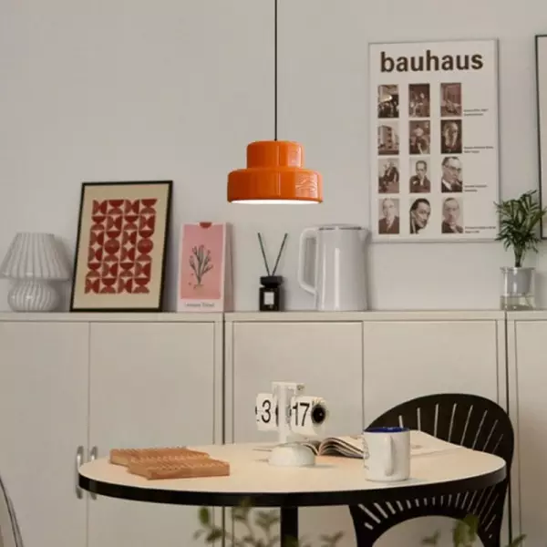Lampada a sospensione a doppio strato minimalista nordico S169