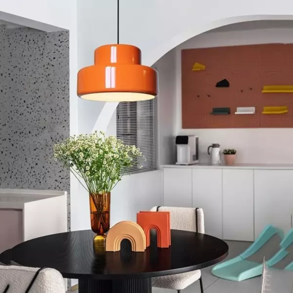 Lampada a sospensione a doppio strato minimalista nordico S169