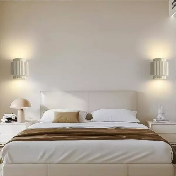 Kreatywna Żywiczna Lampa Ścienna Do Sypialni S141