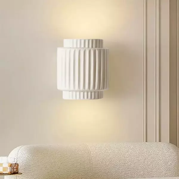 Kreatywna Żywiczna Lampa Ścienna Do Sypialni S141