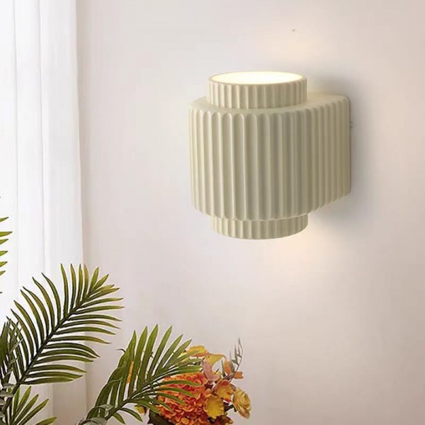 Kreatywna Żywiczna Lampa Ścienna Do Sypialni S141