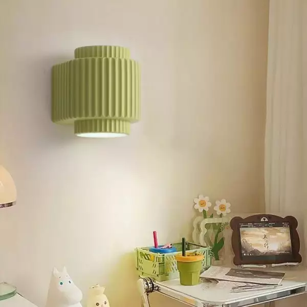 Kreatywna Żywiczna Lampa Ścienna Do Sypialni S141