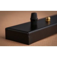 Rechteckiges Panel in Schwarz