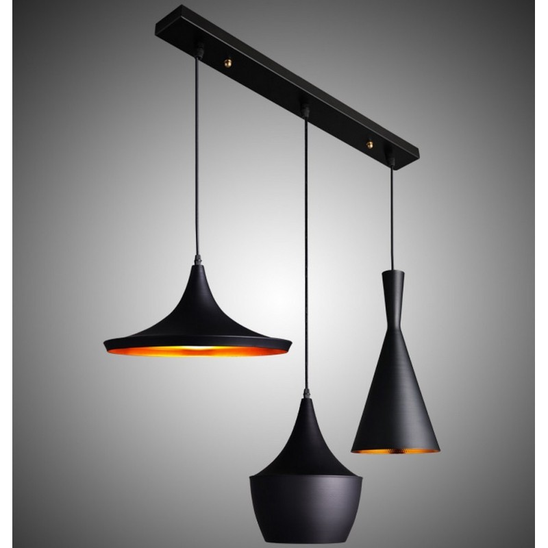 Rechteckiges Panel in Schwarz