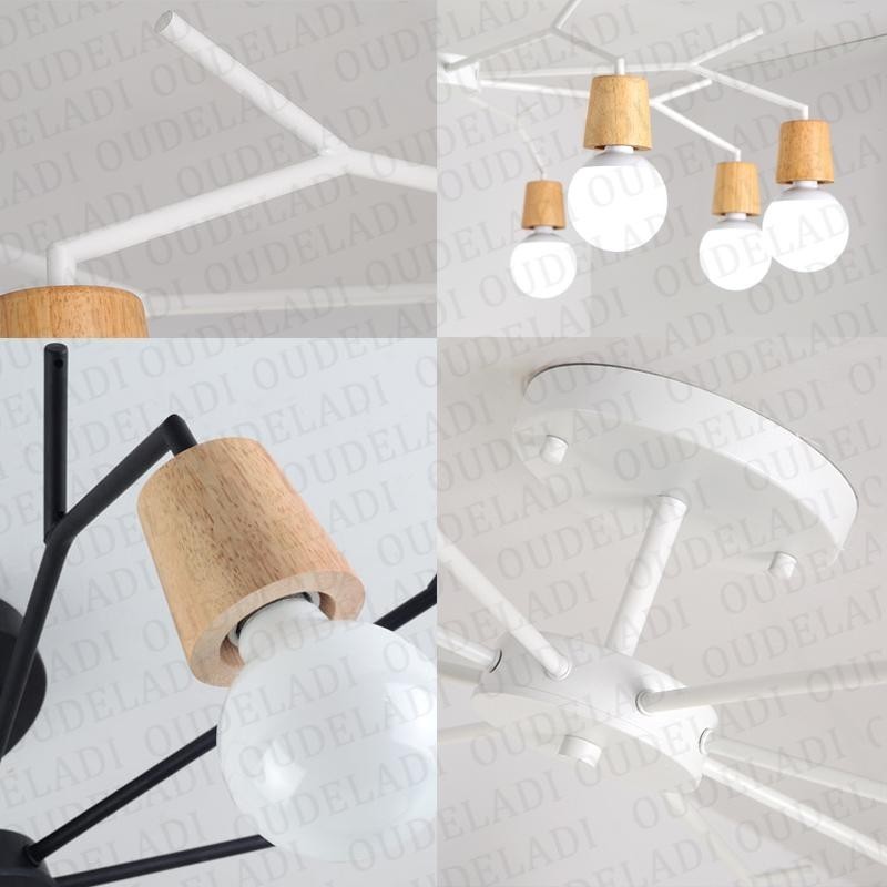 Retro Art Spider taklampa