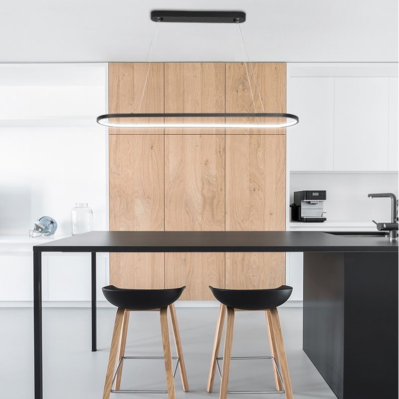 Modernt LED -hängande ljus