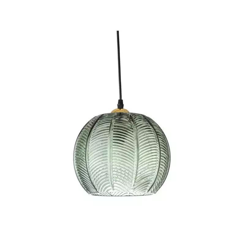 Green Glass Pendant Lamp