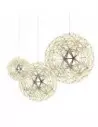 Lampe suspendue boule de feu d'artifice