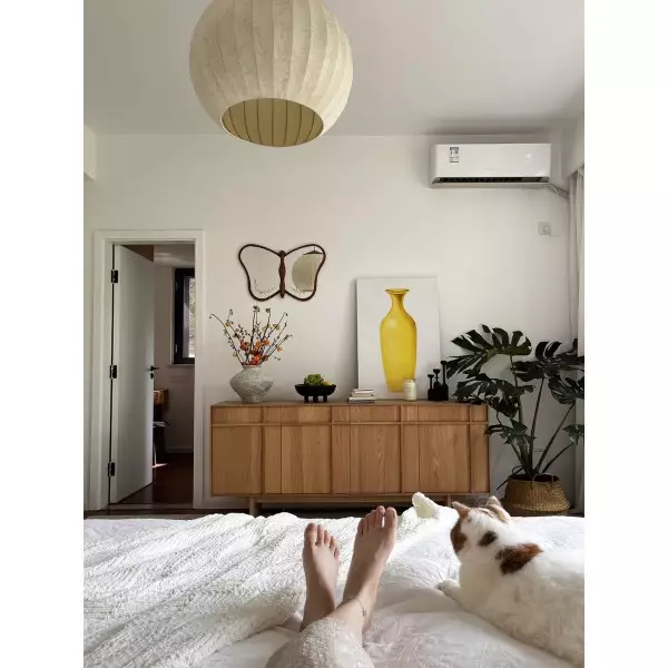 Japansk stil stofflanternependellampe M62