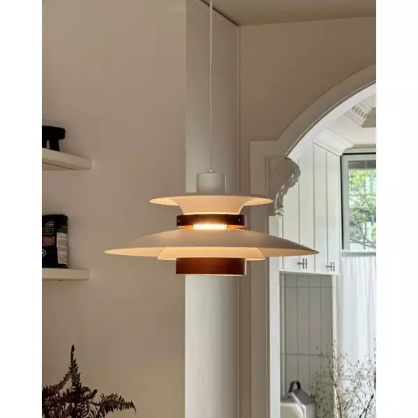 Luksusowa i stylowa lampa wisząca warstwowa M45