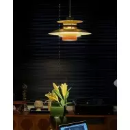 Luksusowa i stylowa lampa wisząca warstwowa M45