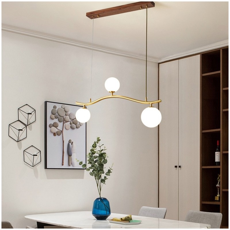 Nordisk minimalistisk hängande lampa