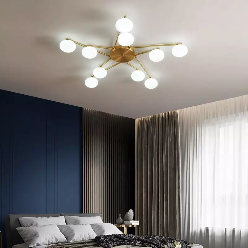 Geometrisk kugle lysekrone