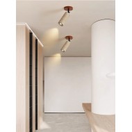 Wabi-Sabi travertin justerbar vegglampe M04