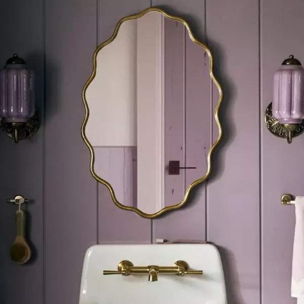 Lampa ścienna w kształcie świecznika ze szkła vintage