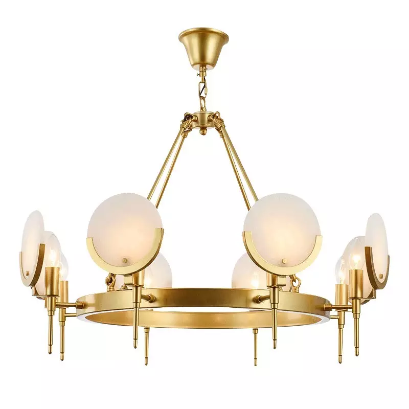 Lámpara de araña de mármol DISC