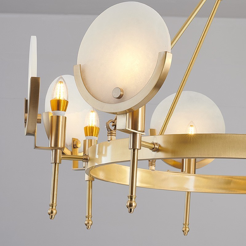 Żyrandol z marmuru DISC