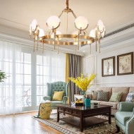 Żyrandol z marmuru DISC