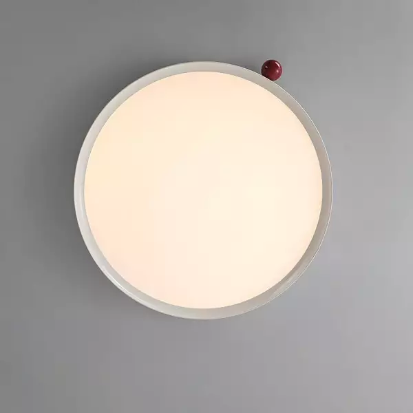 Lampada da soffitto ultrasottile stile minimalista Disc Cream M543