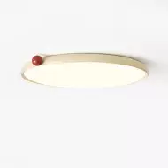 Lampada da soffitto ultrasottile stile minimalista Disc Cream M543