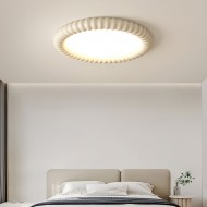Lampa sufitowa w stylu kremowym Ripple Ring M525