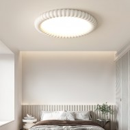 Lampa sufitowa w stylu kremowym Ripple Ring M525
