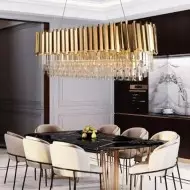 Lustre en cristal K9 de luxe