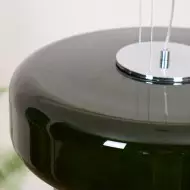 Minimalistyczna lampa wisząca ze szkła w stylu boho M492