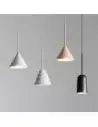 Minimalistyczna lampa wisząca makaronik