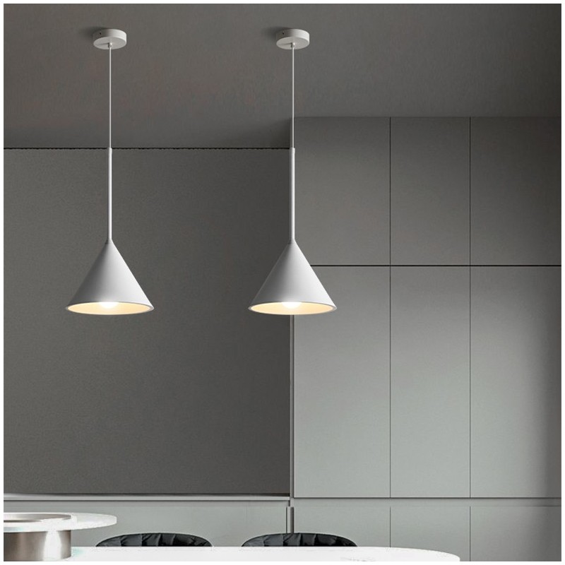 Minimalistisk makron hængelampe