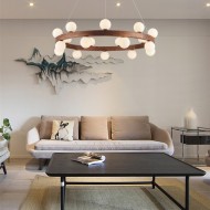 GRAND Wooden Chandelier