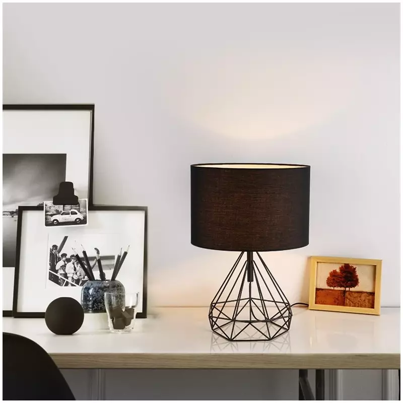 Diamond Fabric Table Light