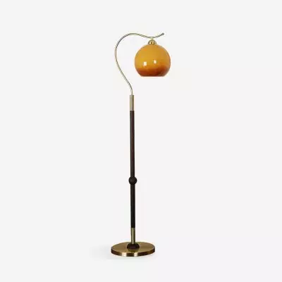 Retro svampfiske golvlampa M384