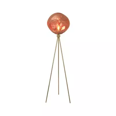 Trójnóg Nieregularna lampa podłogowa Lava M317
