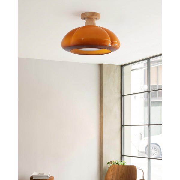 Vetro Di Ricambio Per Lampada Classica Verde - 22.5x14x7.5cm, Made In Italy - Foto 6