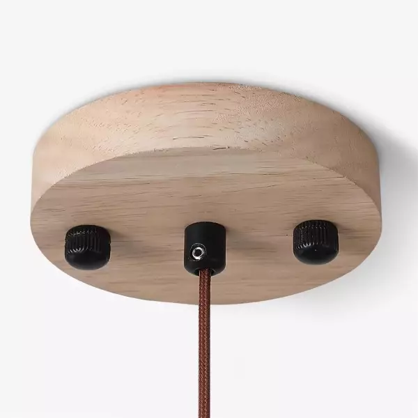 Modern minimalistisk trätravertinskiva taklampa M241