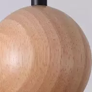 Modern minimalistisk trätravertinskiva taklampa M241