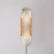 Alabaster förlängd vägglampa M237
