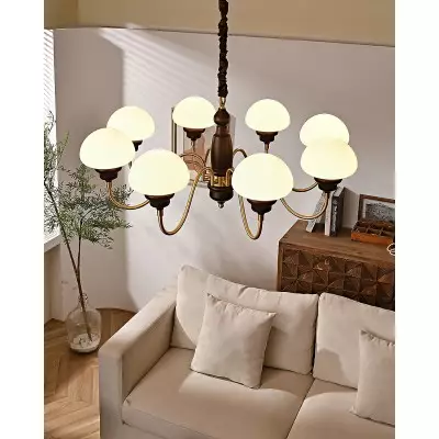 American Retro Mushroom Chandelier M232