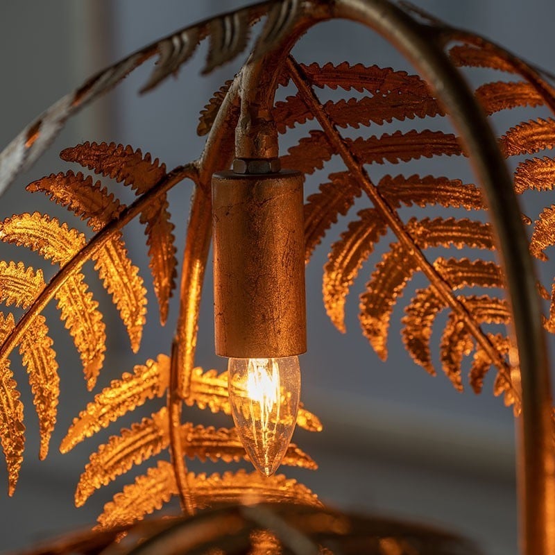Palm Tree Hanging Light Simig Lighting, Palm Tree Ceiling Light Fixture