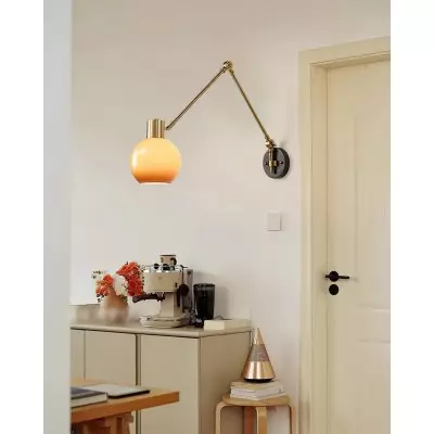 Lampada da parete rimovibile in stile retrò M185