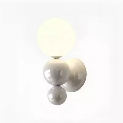 Lampada da parete a bolle Macaron Globe M291