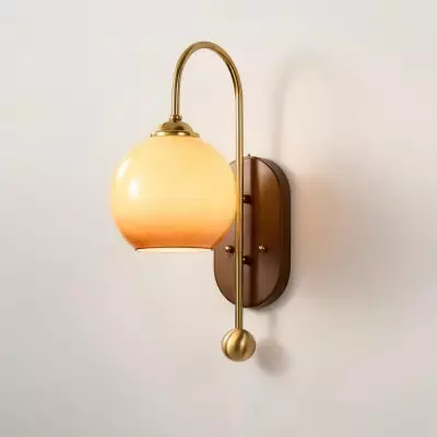 American Retro Spherical Wall Lamp M252