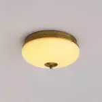 Lampada da soffitto ultrasottile stile minimalista Disc Cream M543