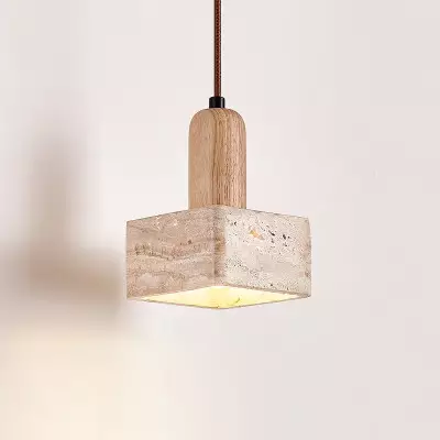 Prosta Elegancka Kwadratowa Prostokątna Lampa Wisząca M195