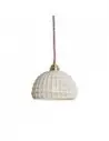 Flower Basket Ceramic Pendant Light